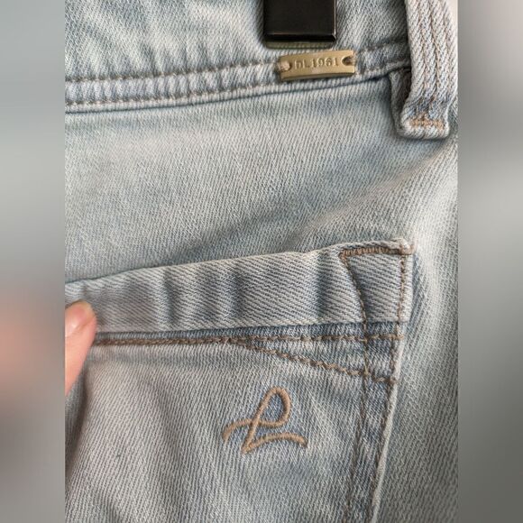 DL1961 Joy  Flare Light blue Denim Jeans - Picture 6 of 6